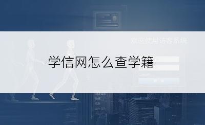 学信网怎么查学籍