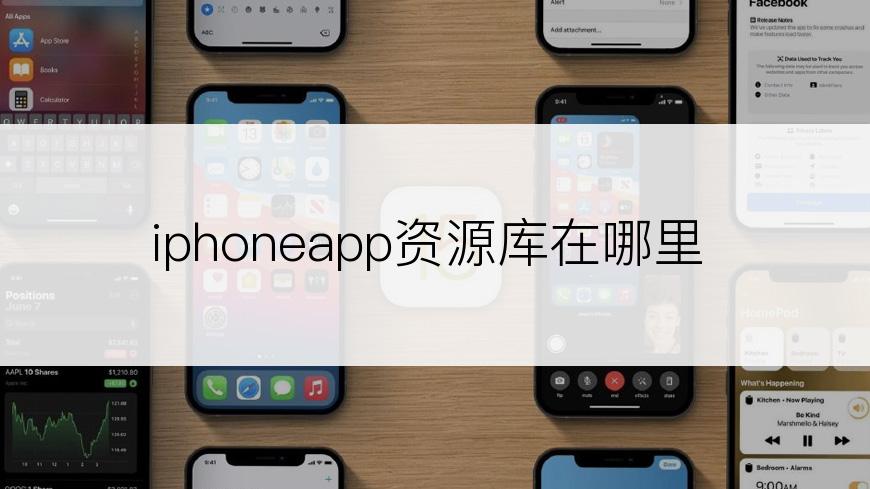 iphoneapp资源库在哪里