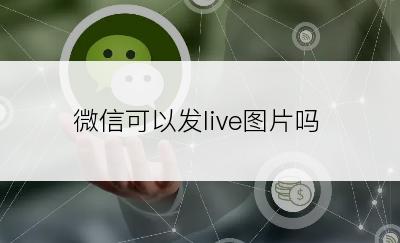 微信可以发live图片吗