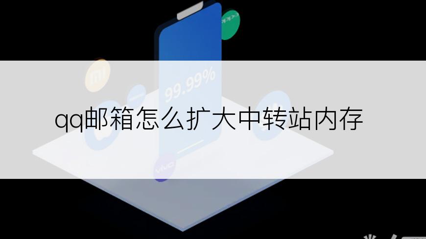 qq邮箱怎么扩大中转站内存