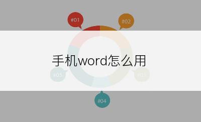 手机word怎么用