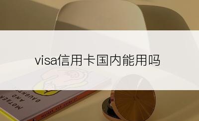 visa信用卡国内能用吗