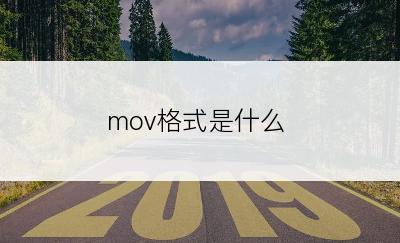 mov格式是什么