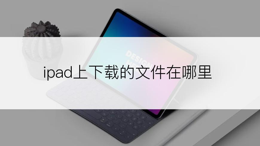 ipad上下载的文件在哪里