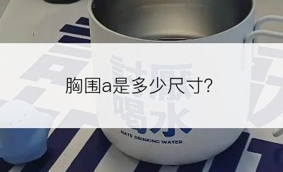 胸围a是多少尺寸？