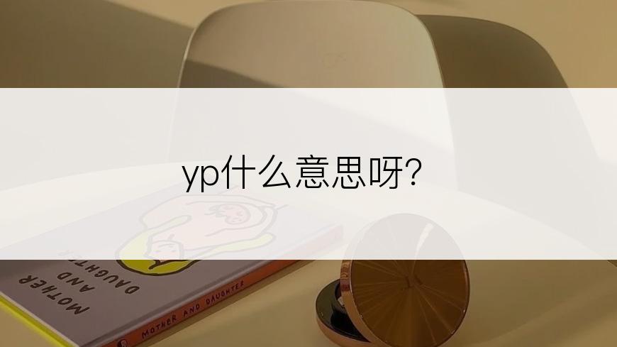 yp什么意思呀？