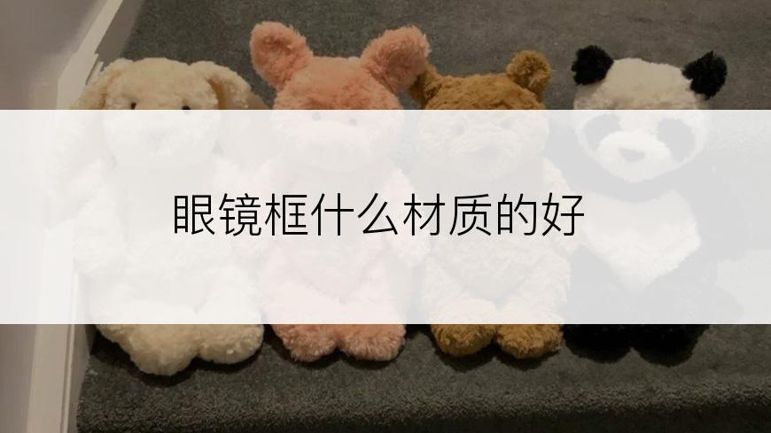 眼镜框什么材质的好