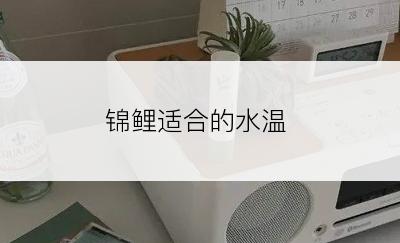 锦鲤适合的水温