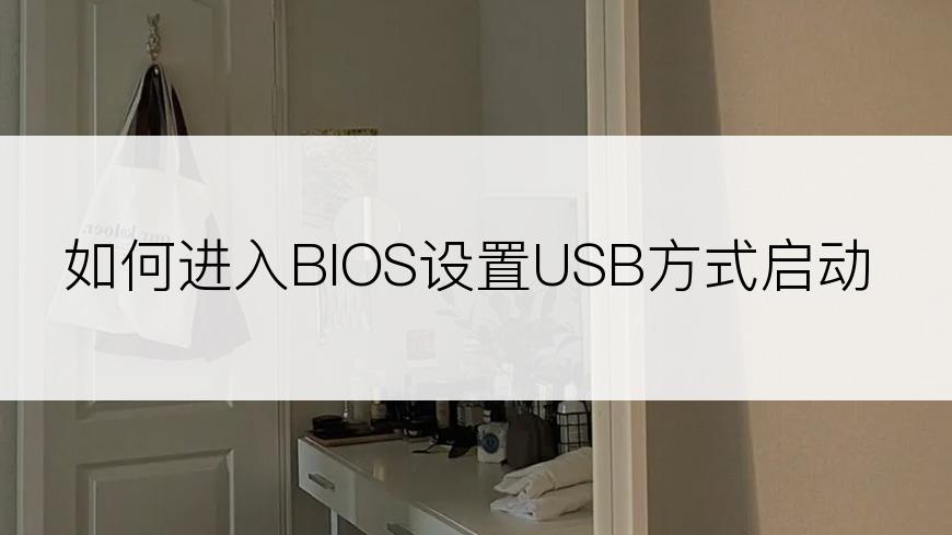 如何进入BIOS设置USB方式启动