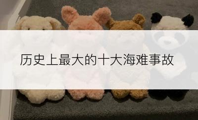 历史上最大的十大海难事故