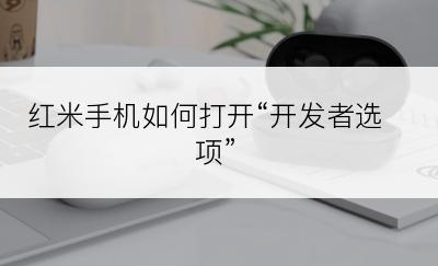 红米手机如何打开“开发者选项”