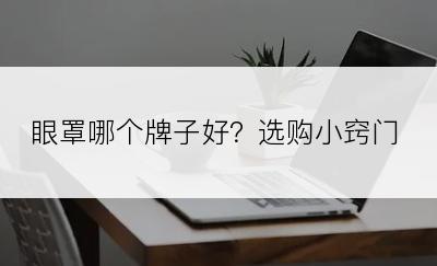 眼罩哪个牌子好？选购小窍门