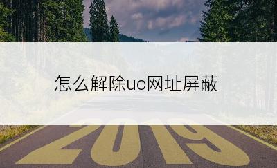 怎么解除uc网址屏蔽