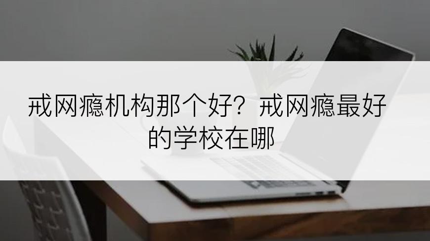 戒网瘾机构那个好？戒网瘾最好的学校在哪