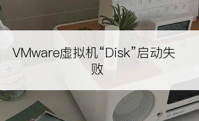 VMware虚拟机“Disk”启动失败