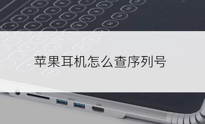 苹果耳机怎么查序列号