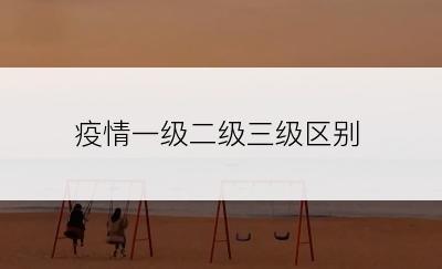 疫情一级二级三级区别