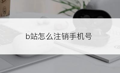 b站怎么注销手机号