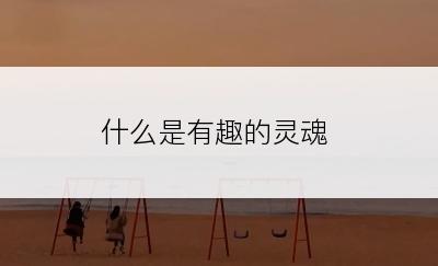 什么是有趣的灵魂