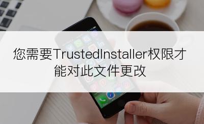 您需要TrustedInstaller权限才能对此文件更改