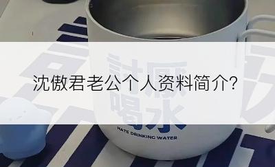 沈傲君老公个人资料简介？