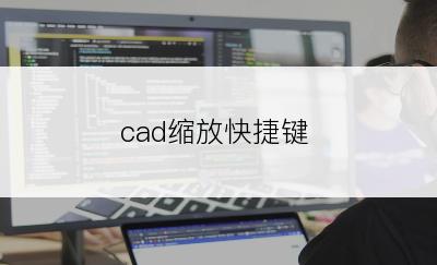 cad缩放快捷键