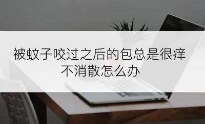 被蚊子咬过之后的包总是很痒不消散怎么办