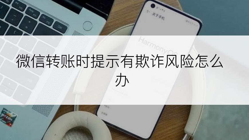 微信转账时提示有欺诈风险怎么办