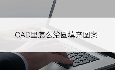 CAD里怎么给圆填充图案