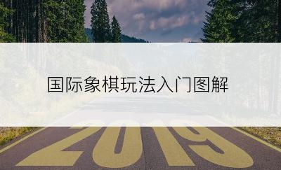 国际象棋玩法入门图解