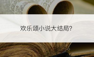 欢乐颂小说大结局？