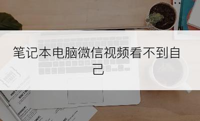 笔记本电脑微信视频看不到自己