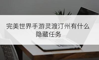 完美世界手游灵渡汀州有什么隐藏任务