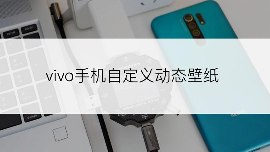 vivo手机自定义动态壁纸