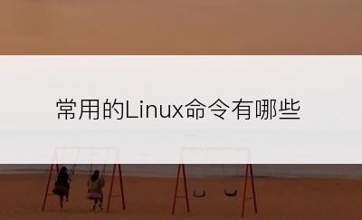 常用的Linux命令有哪些