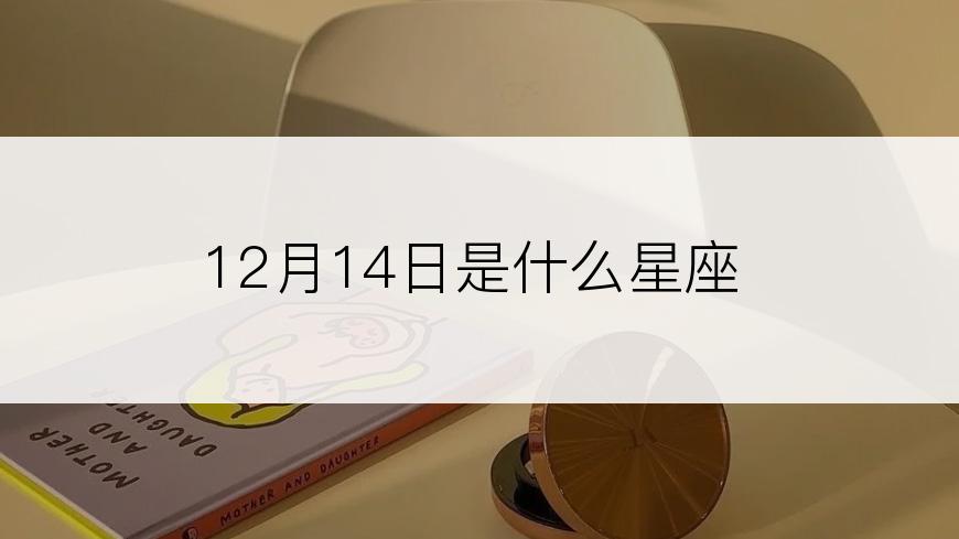 12月14日是什么星座