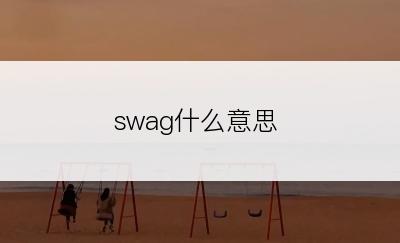 swag什么意思