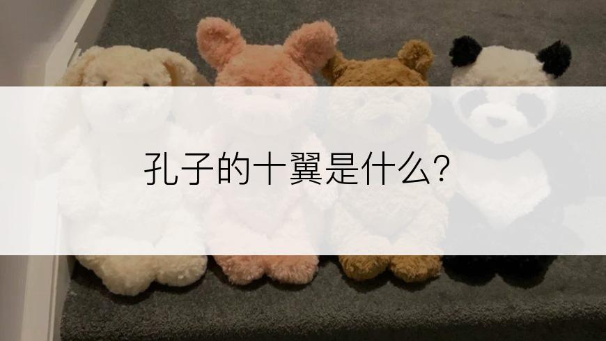 孔子的十翼是什么？