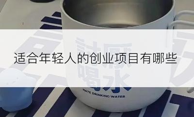 适合年轻人的创业项目有哪些