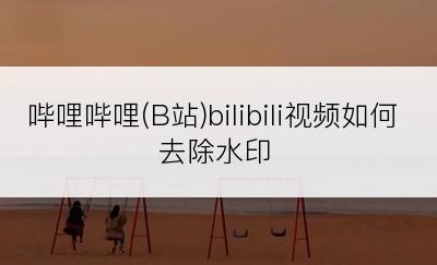 哔哩哔哩(B站)bilibili视频如何去除水印