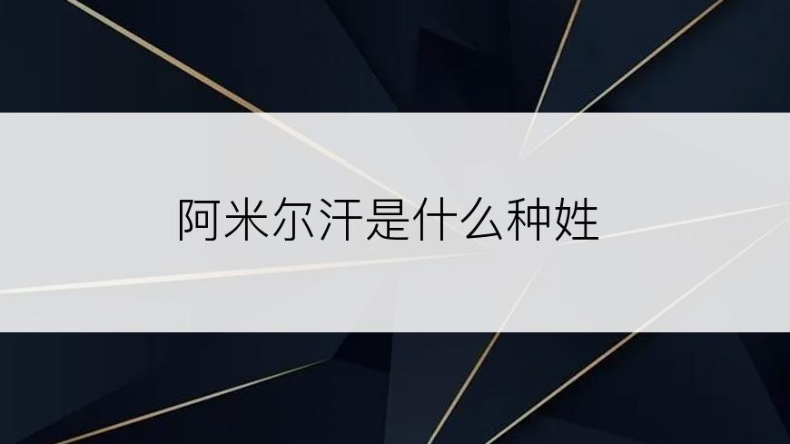 阿米尔汗是什么种姓