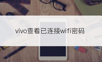 vivo查看已连接wifi密码