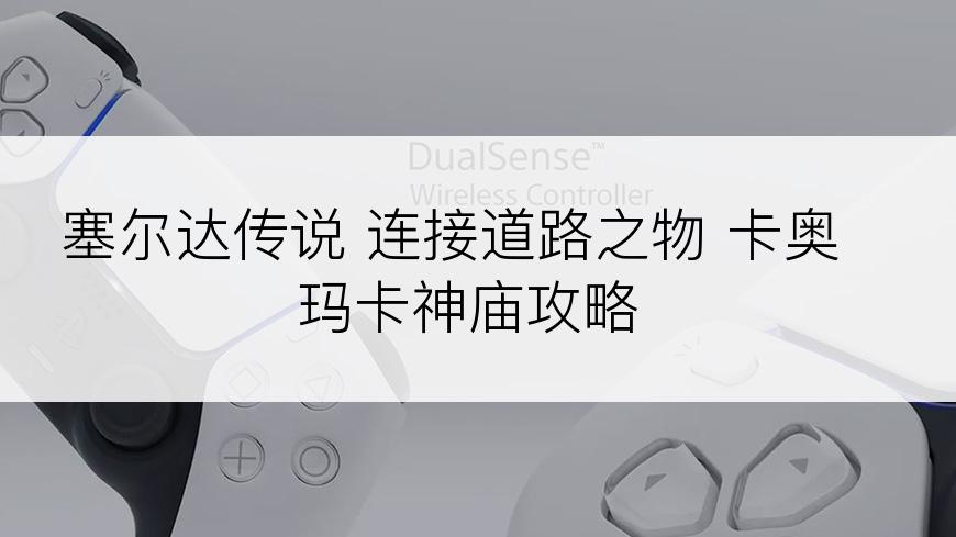 塞尔达传说 连接道路之物 卡奥玛卡神庙攻略