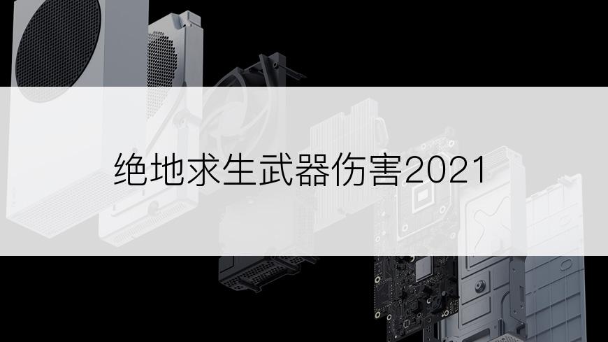 绝地求生武器伤害2021