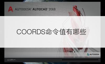 COORDS命令值有哪些