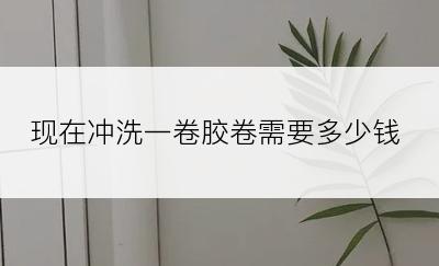 现在冲洗一卷胶卷需要多少钱