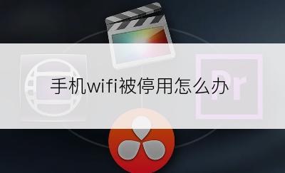 手机wifi被停用怎么办