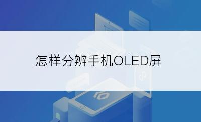 怎样分辨手机OLED屏