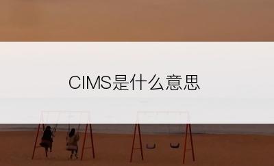 CIMS是什么意思