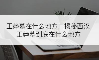 王莽墓在什么地方，揭秘西汉王莽墓到底在什么地方